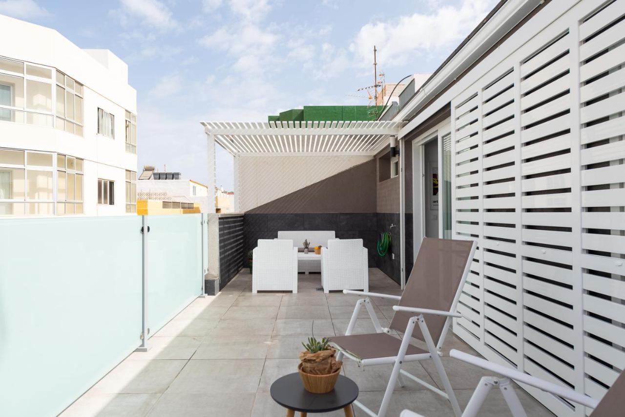 Durmiendo Sobre El Mar, Vivienda Los Riscos Телде Екстериор снимка